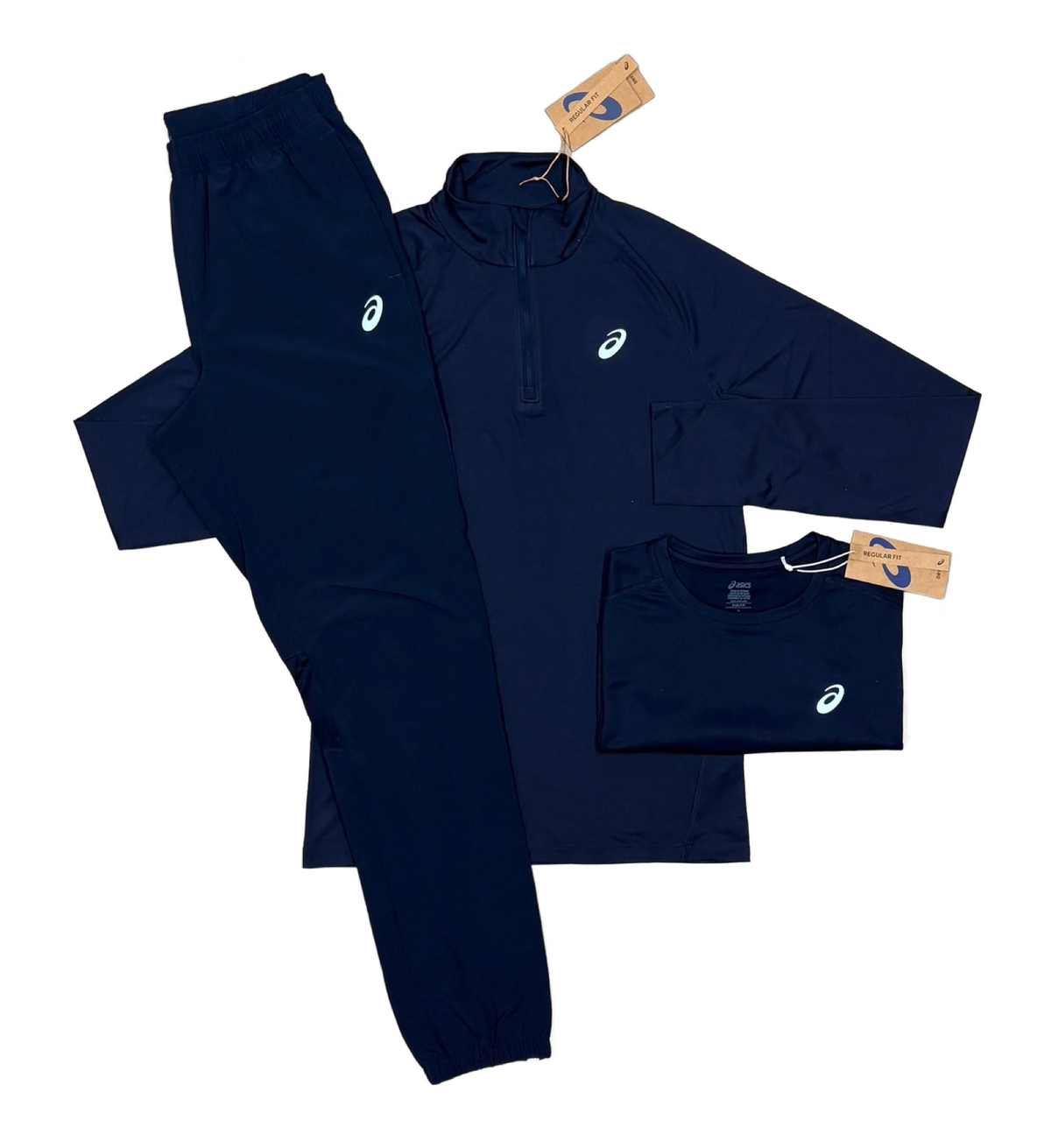 Asics Trio QuaterZip Set